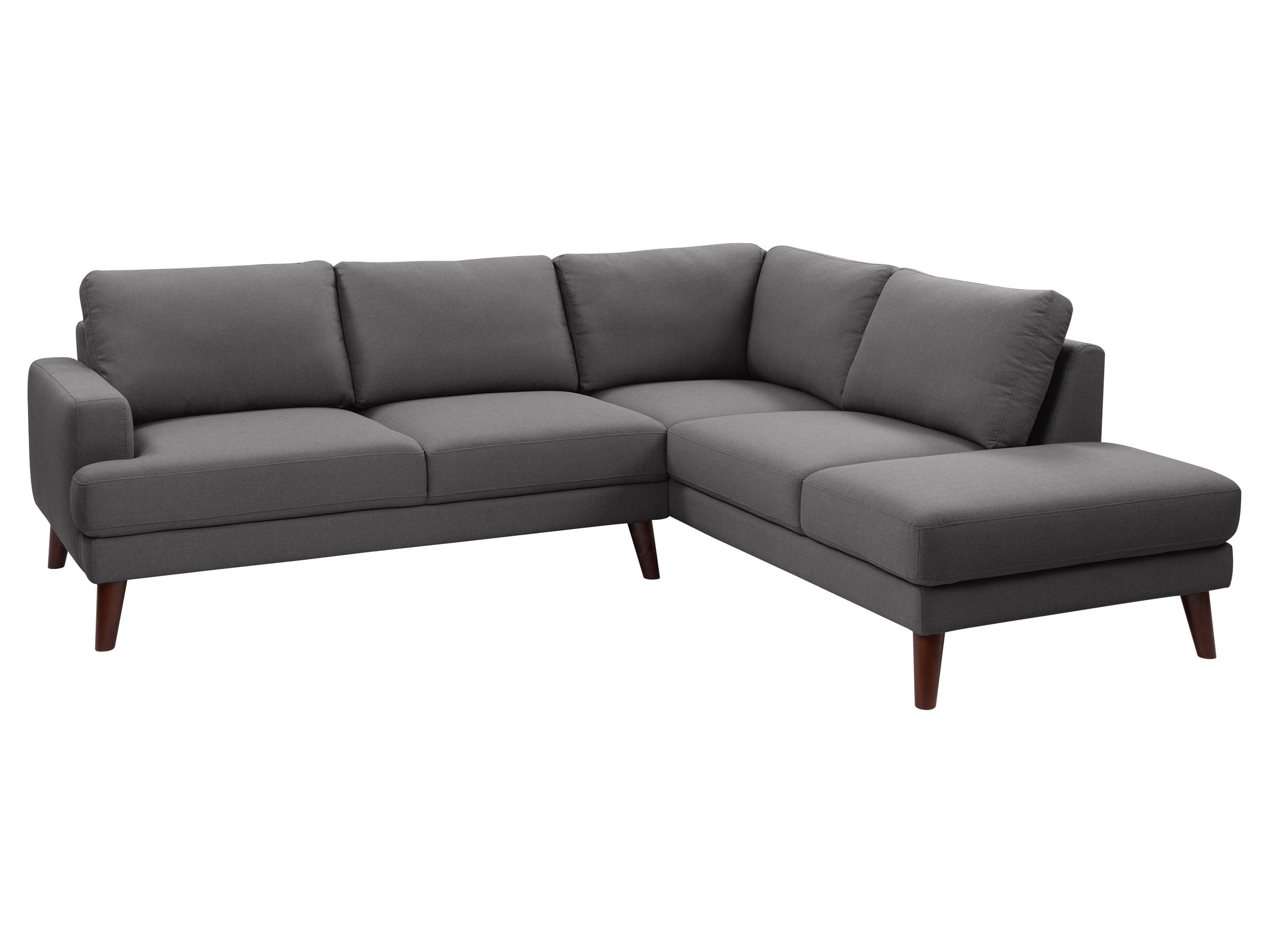 Grey right shop facing sectional