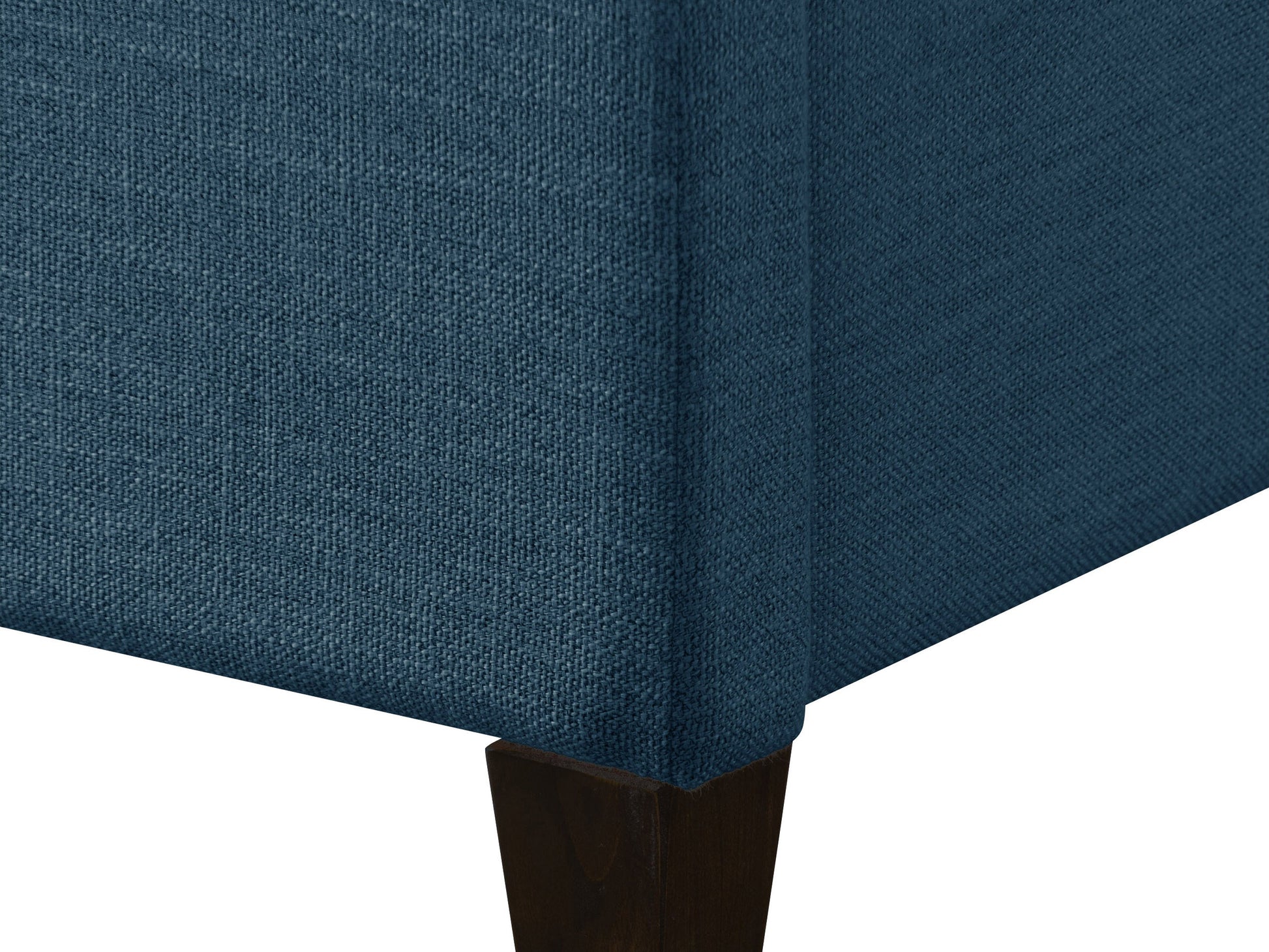 navy blue Channel Tufted Double / Full Bed Rosewell Collection detail image by CorLiving#color_navy-blue