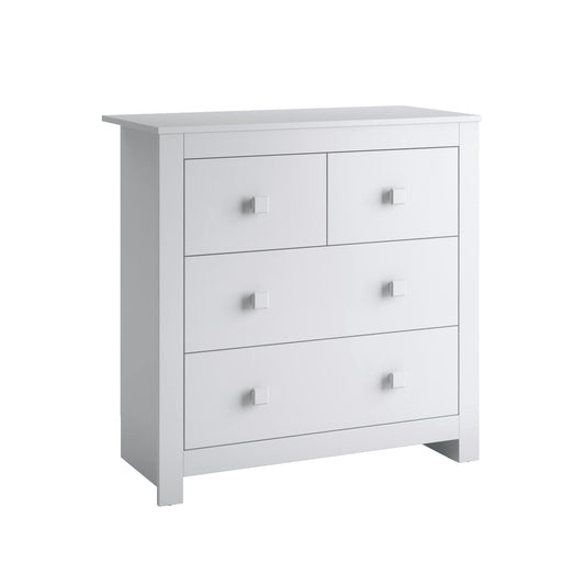 white 4 Drawer Dresser Madison Collection product image by CorLiving#color_white