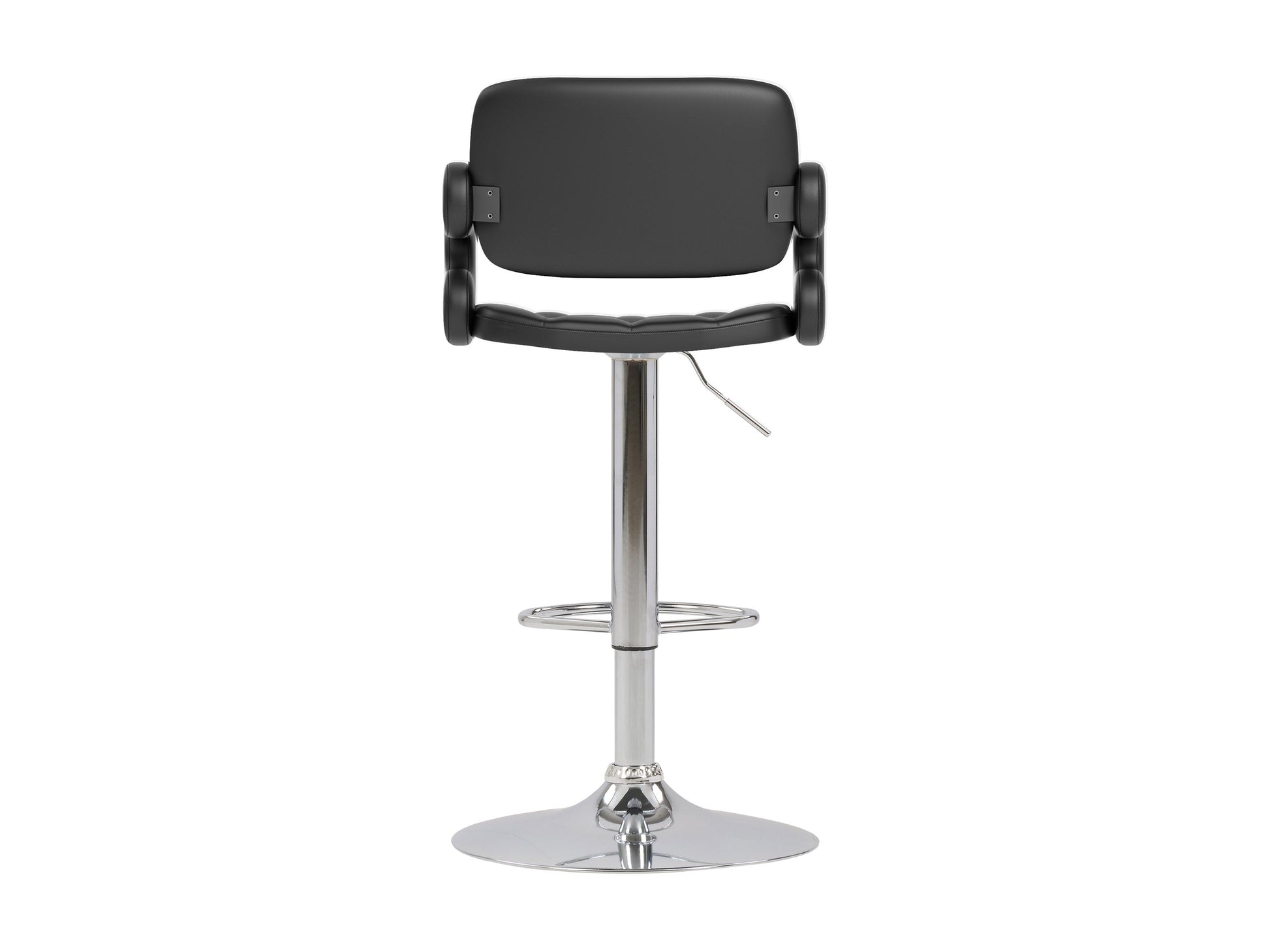 black Bar Stools with Arms Set of 2 Jude Collection product image by CorLiving#color_black