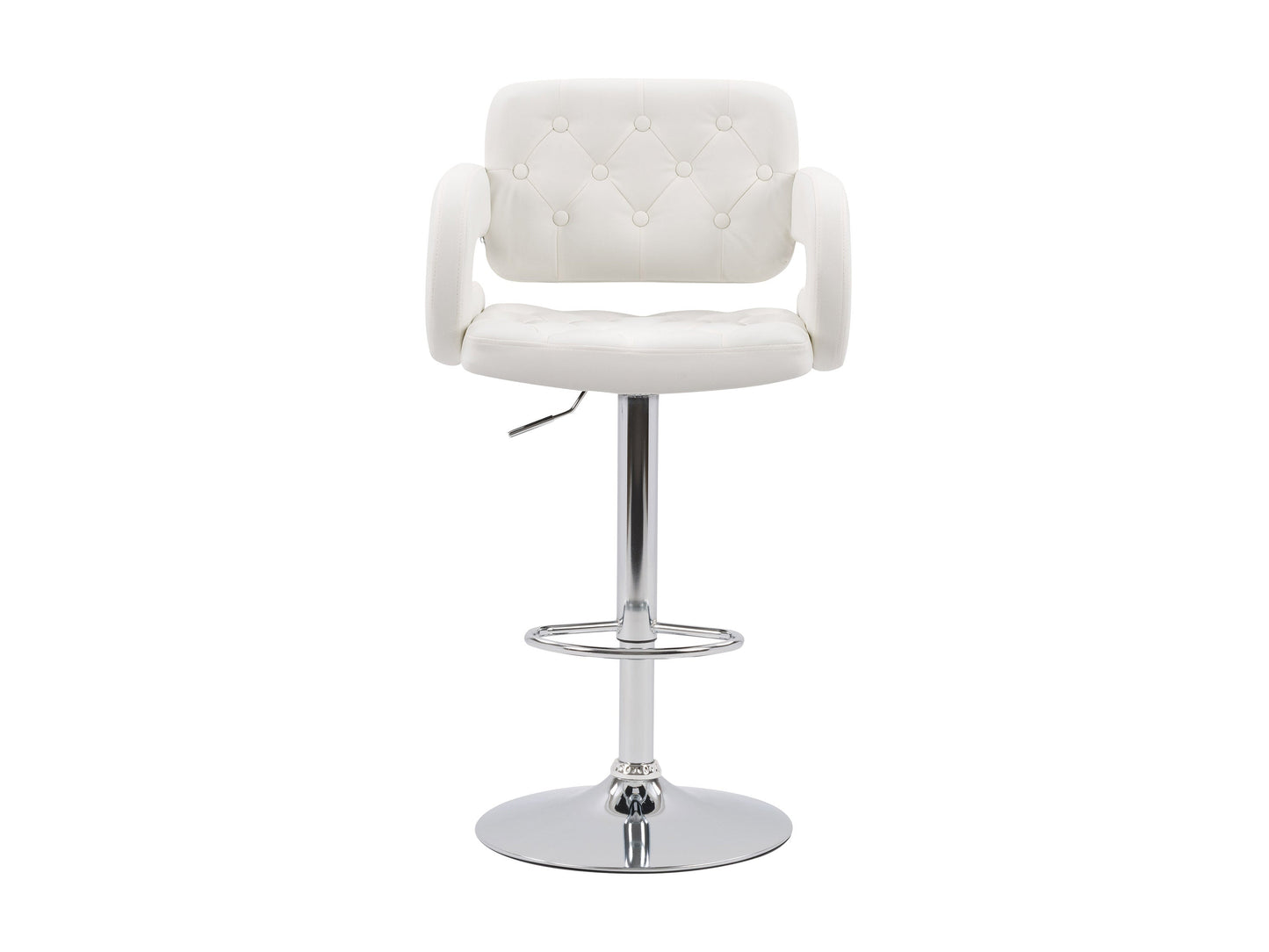 white Bar Stools with Arms Set of 2 Jude Collection product image by CorLiving#color_white