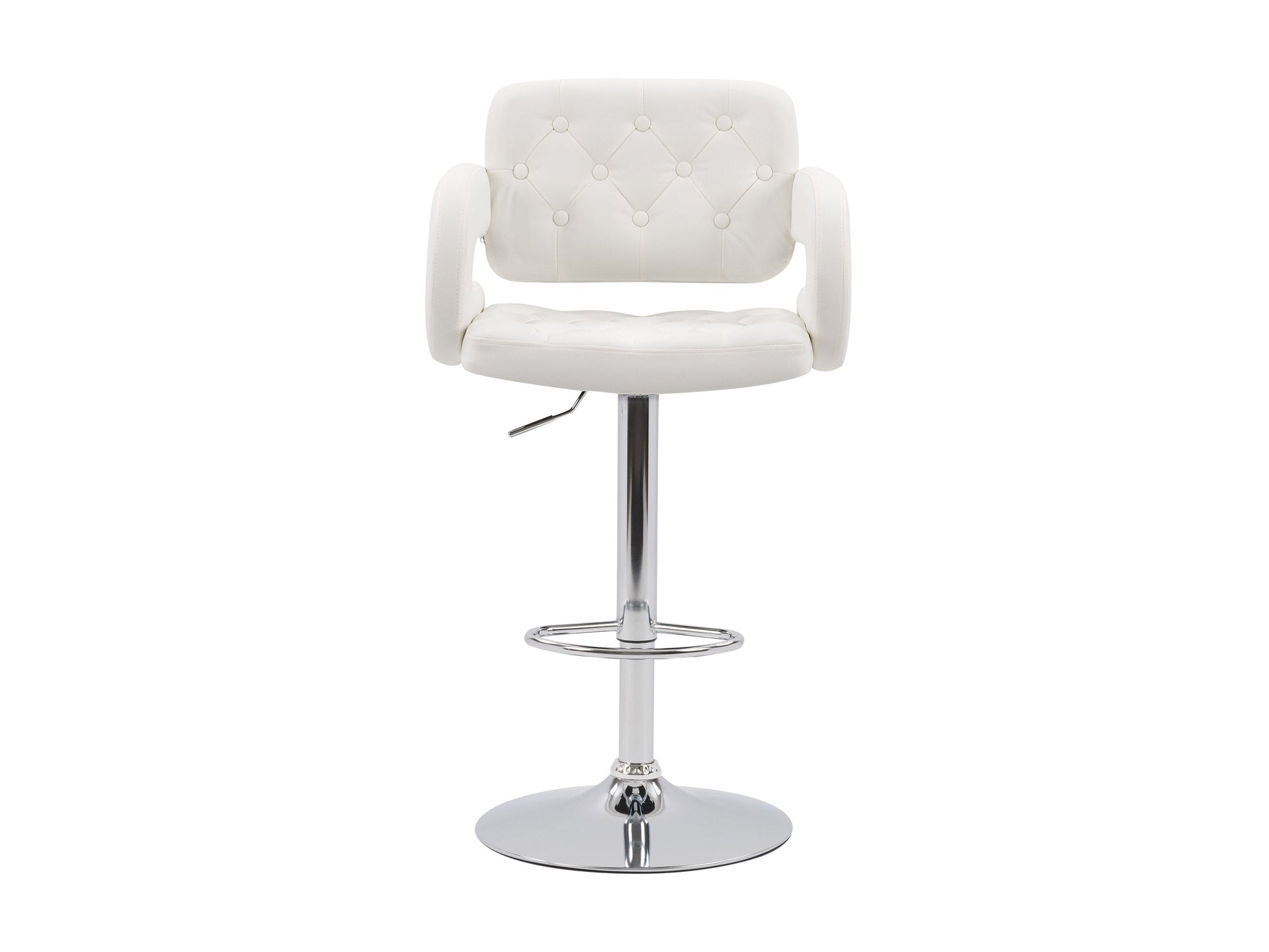 white Bar Stools with Arms Set of 2 Jude Collection product image by CorLiving#color_white