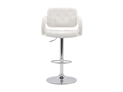 white Bar Stools with Arms Set of 2 Jude Collection product image by CorLiving#color_white