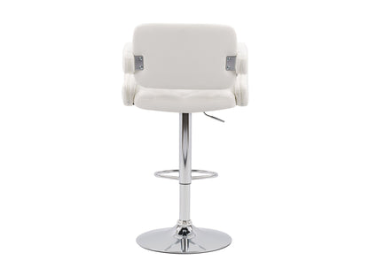 white Bar Stools with Arms Set of 2 Jude Collection product image by CorLiving#color_white