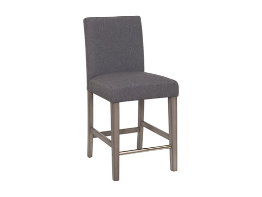 grey Wooden Bar Stool Laura Collection product image by CorLiving#color_grey