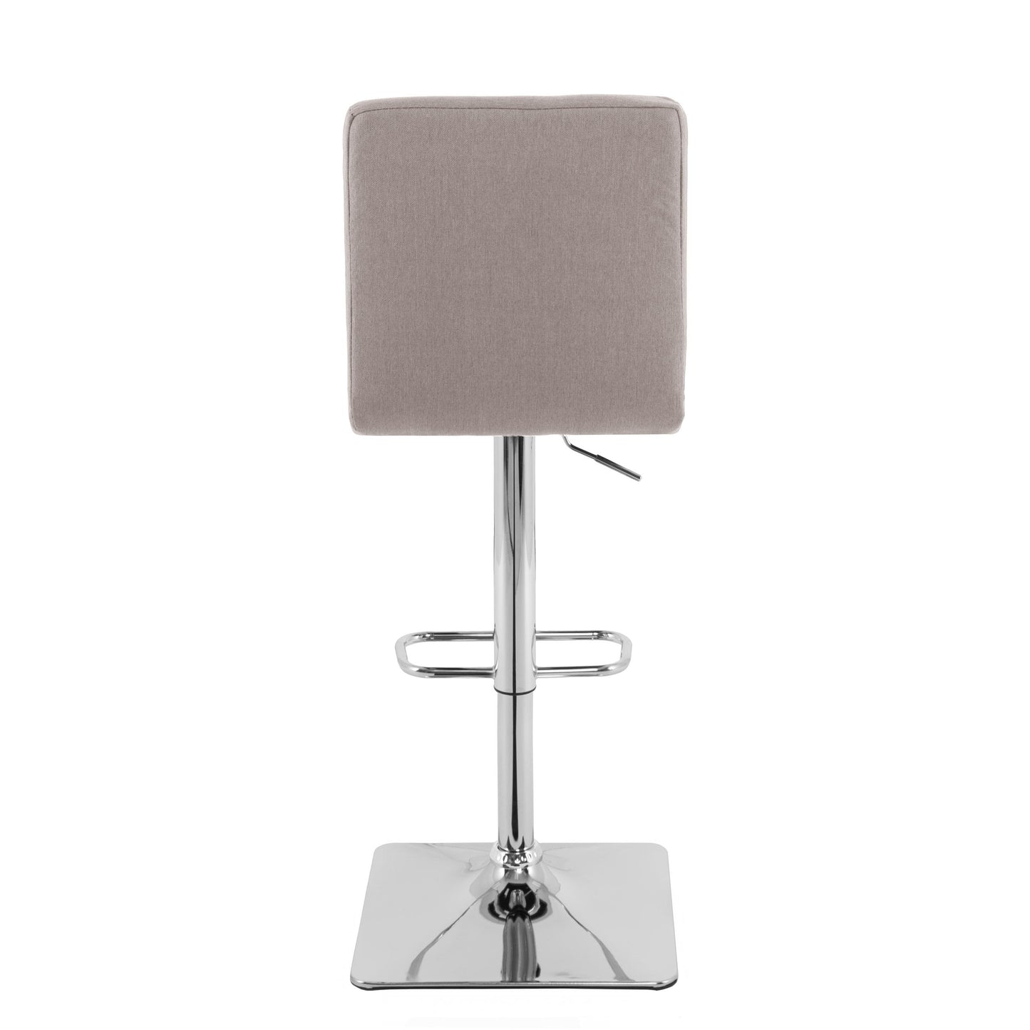 light grey High Back Bar Stools Set of 2 Quinn Collection product image by CorLiving#color_light-grey