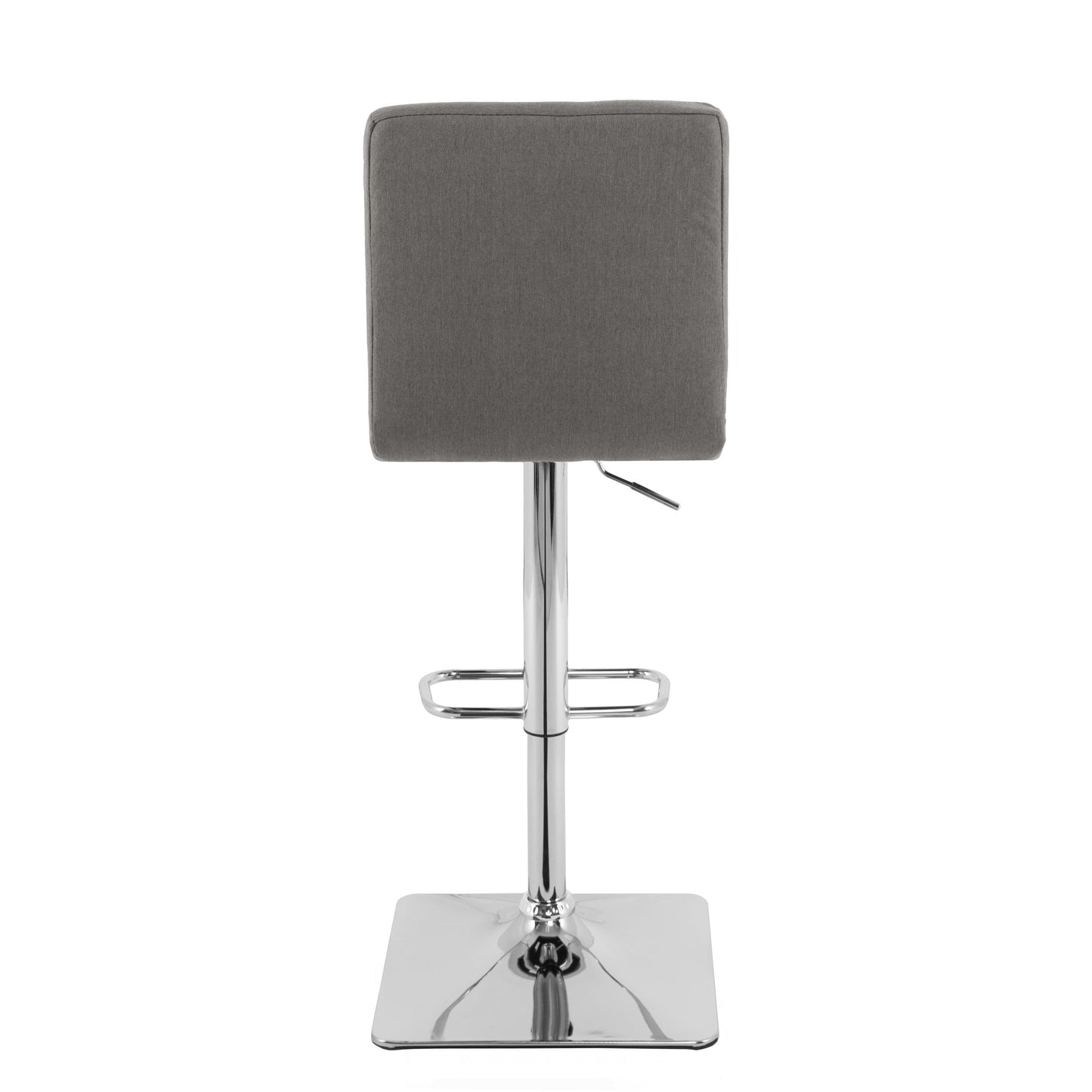 medium grey High Back Bar Stools Set of 2 Quinn Collection product image by CorLiving#color_medium-grey