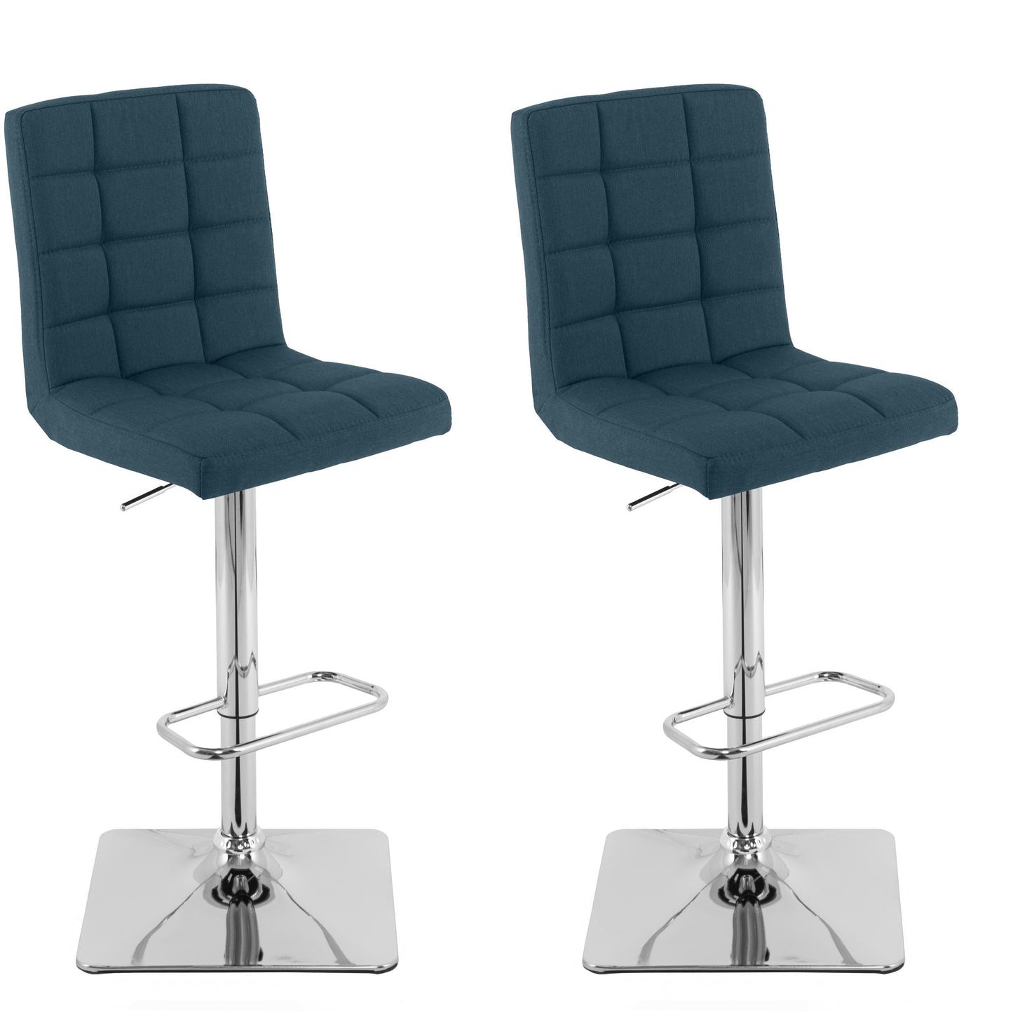 dark blue High Back Bar Stools Set of 2 Quinn Collection product image by CorLiving#color_dark-blue