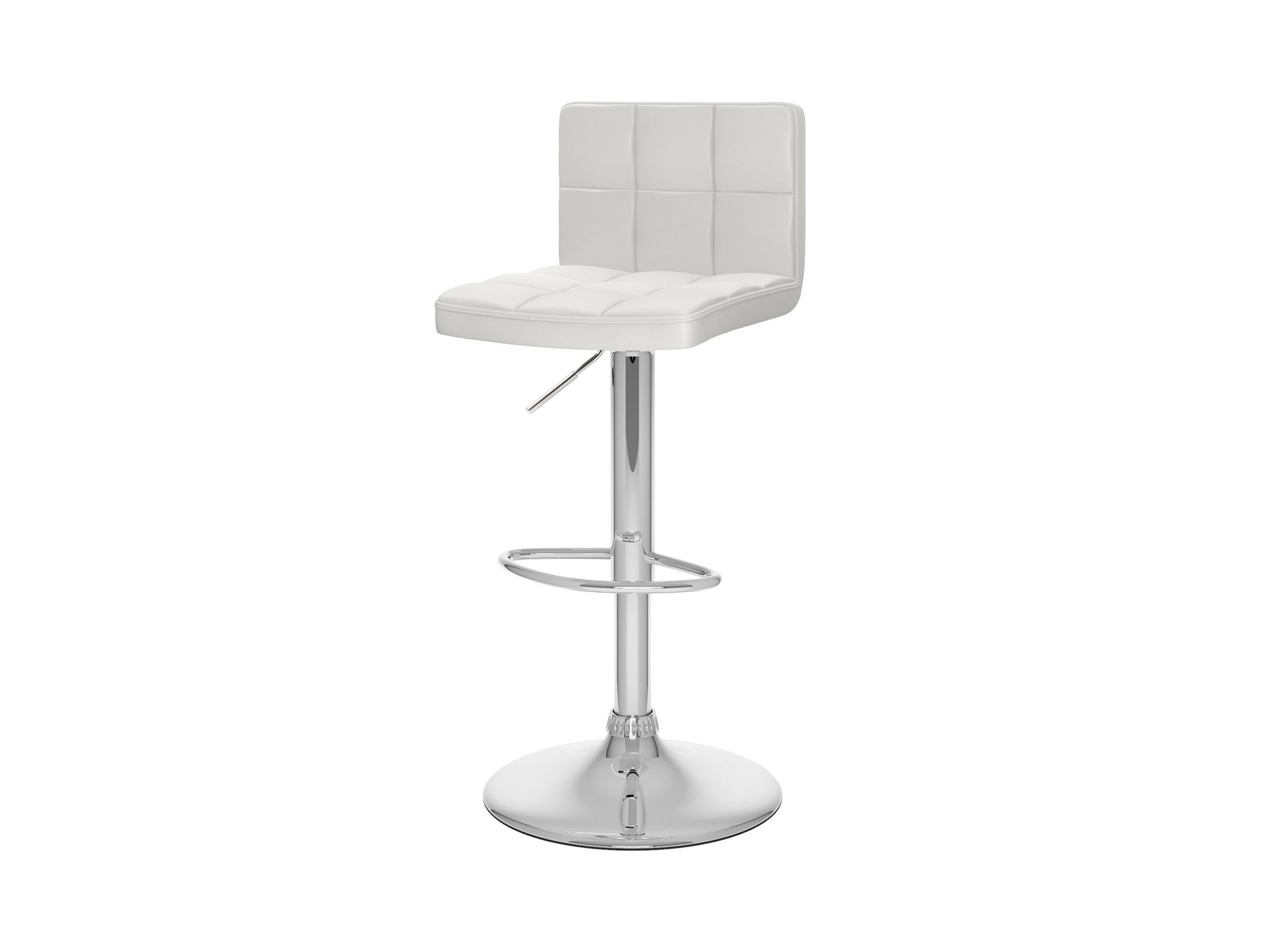 white Swivel Bar Stools Set of 2 Zion Collection product image by CorLiving#color_white