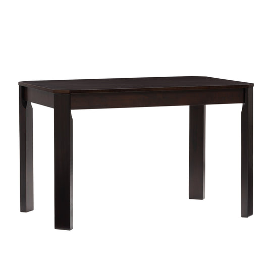 mahogany Solid Wood Dining Table Memphis Collection product image by CorLiving#color_mahogany