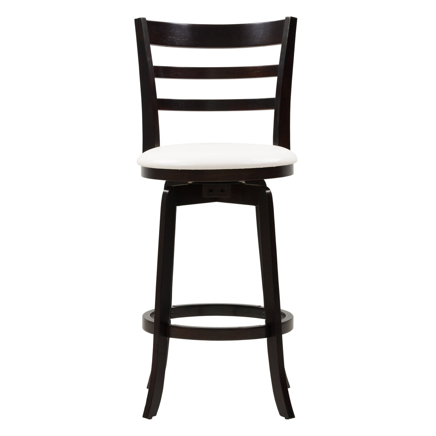 white Wood Bar Stool Bar Height Woodgrove Collection product image by CorLiving#color_white