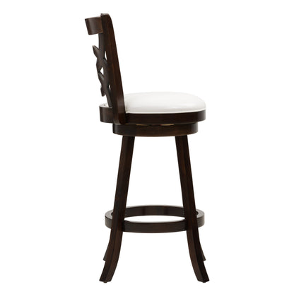 white Wood Bar Stools Bar Height Wren Collection product image by CorLiving#color_white