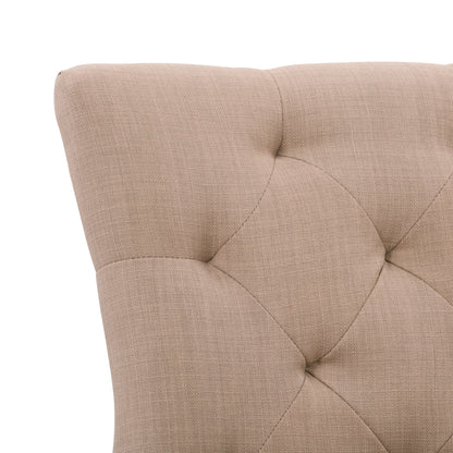 beige Accent Chairs Set of 2 Antonio Collection detail image by CorLiving#color_beige