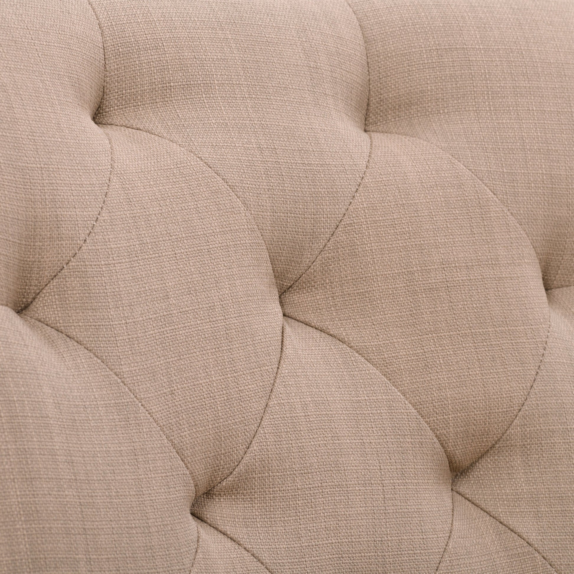 beige Accent Chairs Set of 2 Antonio Collection detail image by CorLiving#color_beige