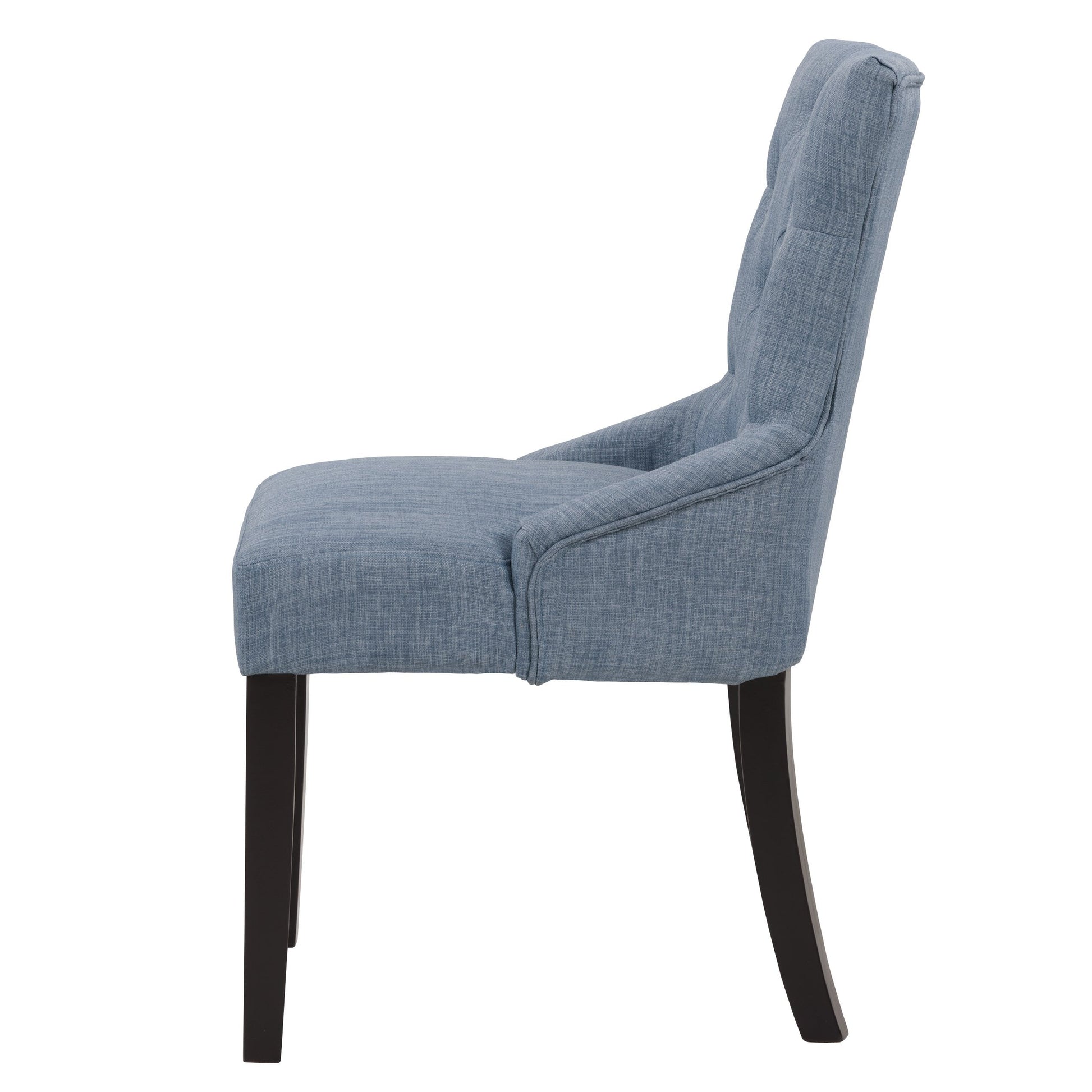 blue grey Accent Chairs Set of 2 Antonio Collection product image by CorLiving#color_blue-grey