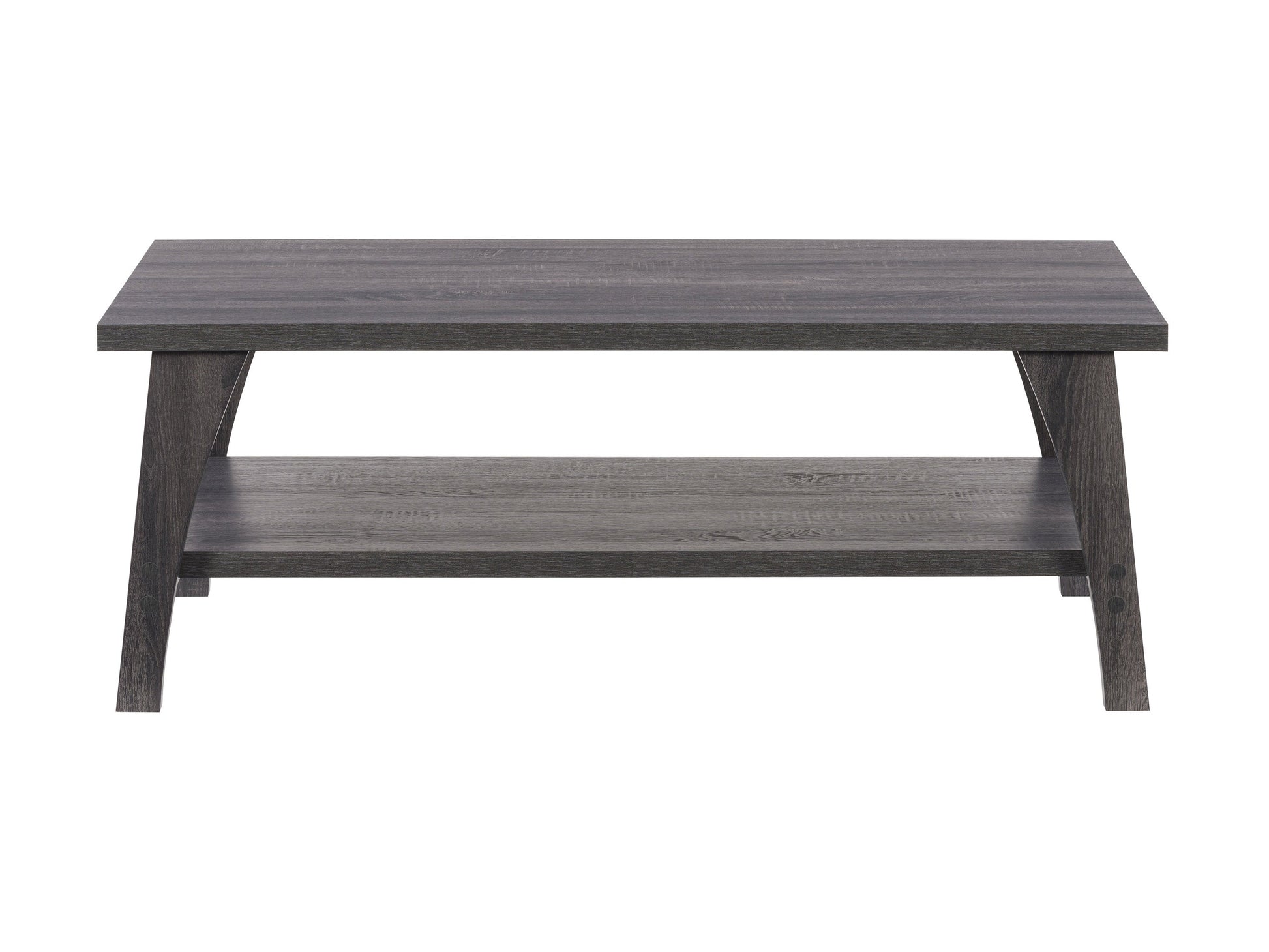 dark grey Two Tier Coffee Table Hollywood Collection product image by CorLiving#color_dark-grey