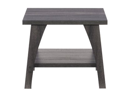 dark grey Square End Table Hollywood Collection product image by CorLiving#color_dark-grey