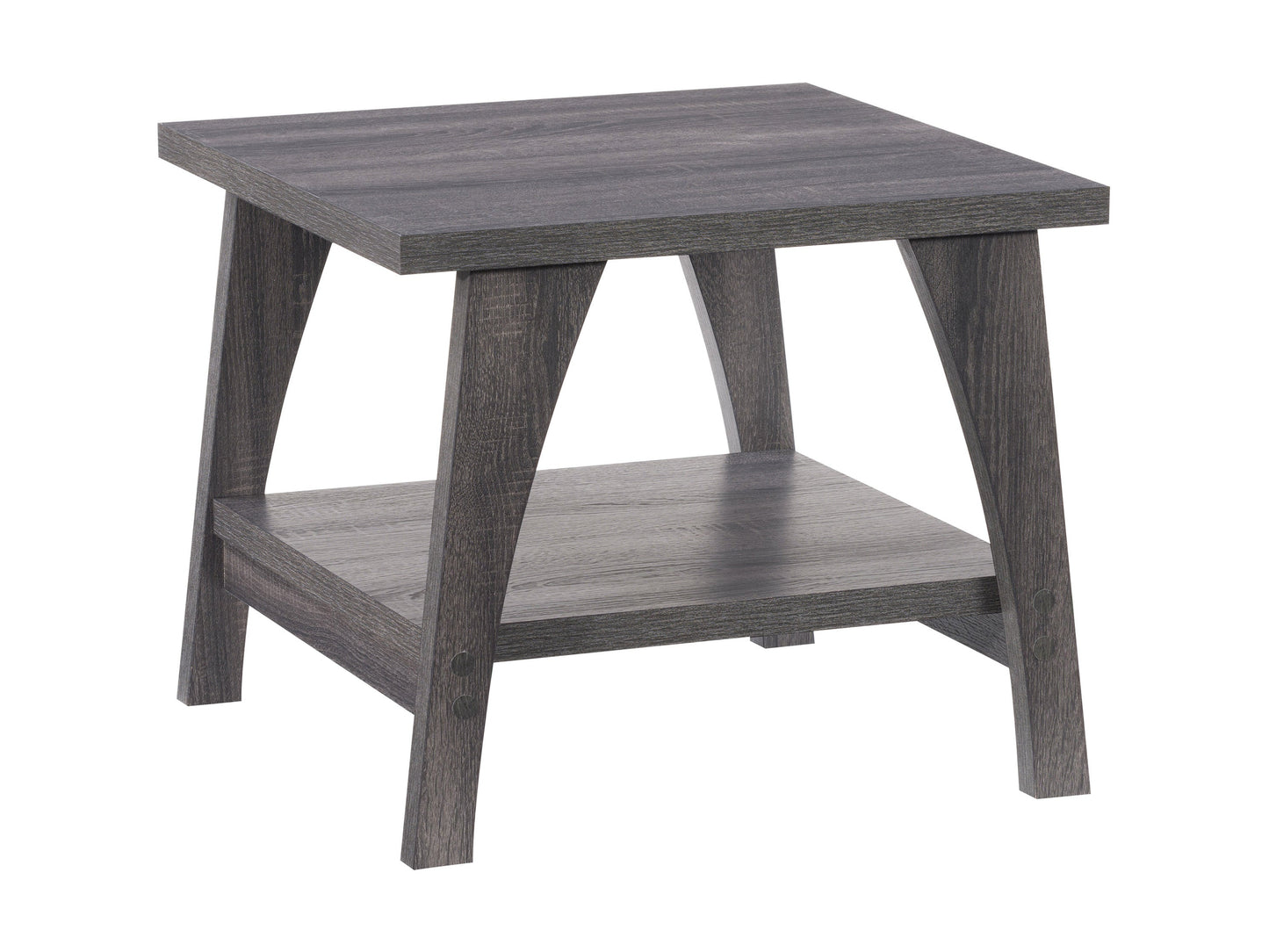 dark grey Square End Table Hollywood Collection product image by CorLiving#color_dark-grey