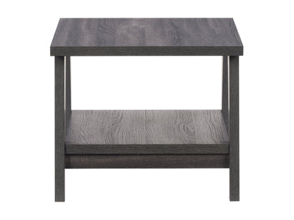 dark grey Square End Table Hollywood Collection product image by CorLiving#color_dark-grey