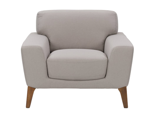 light grey Accent Chair London Collection product image by Corliving#color_london-light-grey