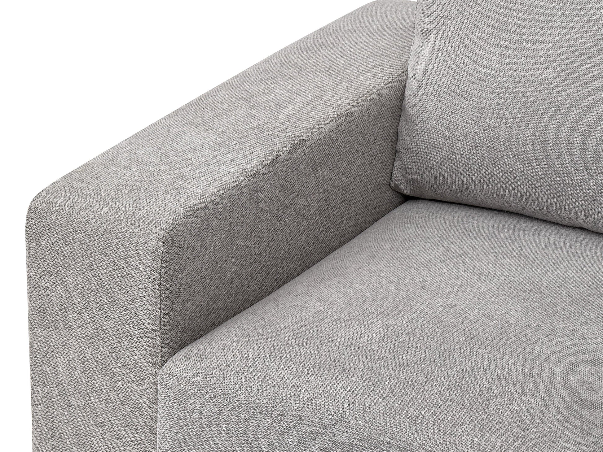 light grey 2 Seater Sofa Loveseat Lyon collection detail image by CorLiving#color_light-grey