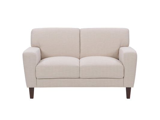 beige 2 Seater Sofa Loveseat Ari collection product image by CorLiving#color_beige