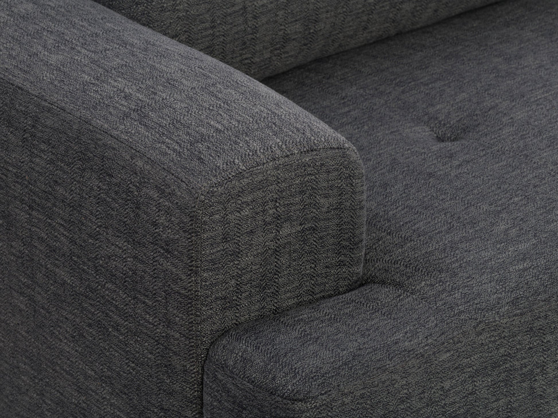 dark grey L Shaped Couch, Left Facing Madelyn collection detail image by CorLiving#color_dark-grey