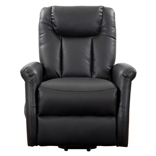 black Power Lift Assist Recliner Arlington Collection product image by CorLiving#color_black