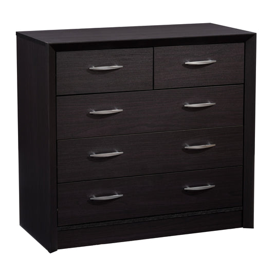 black oak Mid Century Modern Dresser Newport Collection product image by CorLiving#color_black-oak