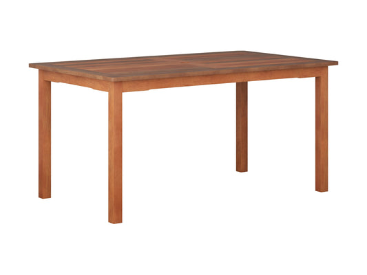 brown Outdoor Wood Dining Table Miramar Collection product image by CorLiving#color_miramar-brown