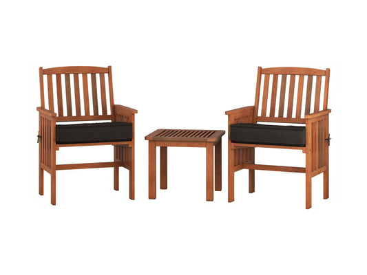 Miramar Brown 3 Piece Patio Set Miramar Collection product image by CorLiving#color_miramar-brown