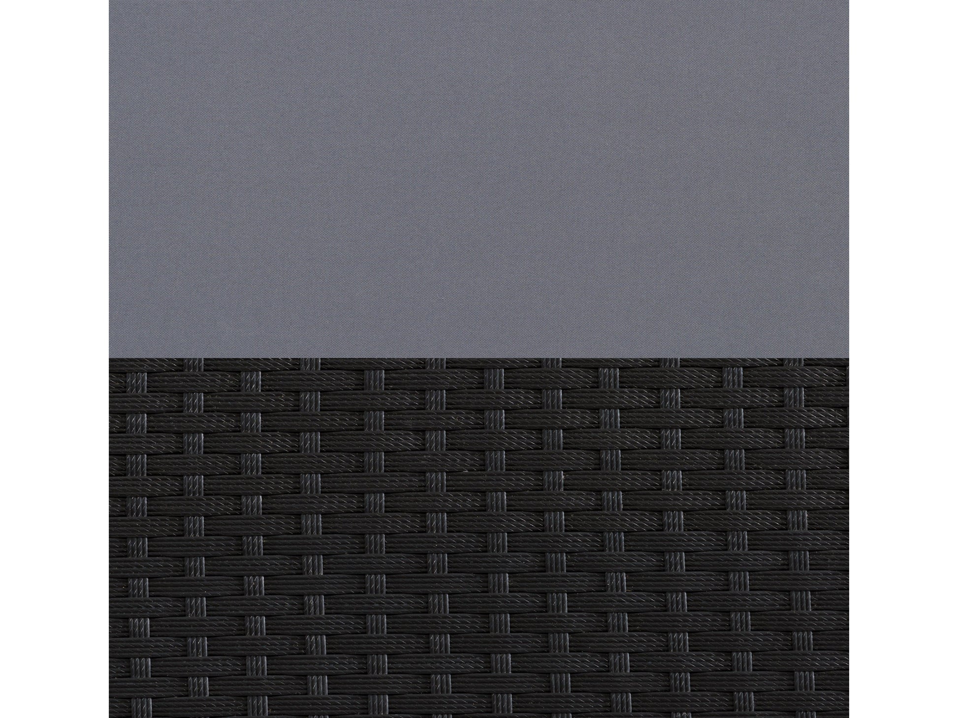 black and ash grey Wicker Outdoor Rocking Chair Parksville Collection detail image by CorLiving#color_black-and-ash-grey