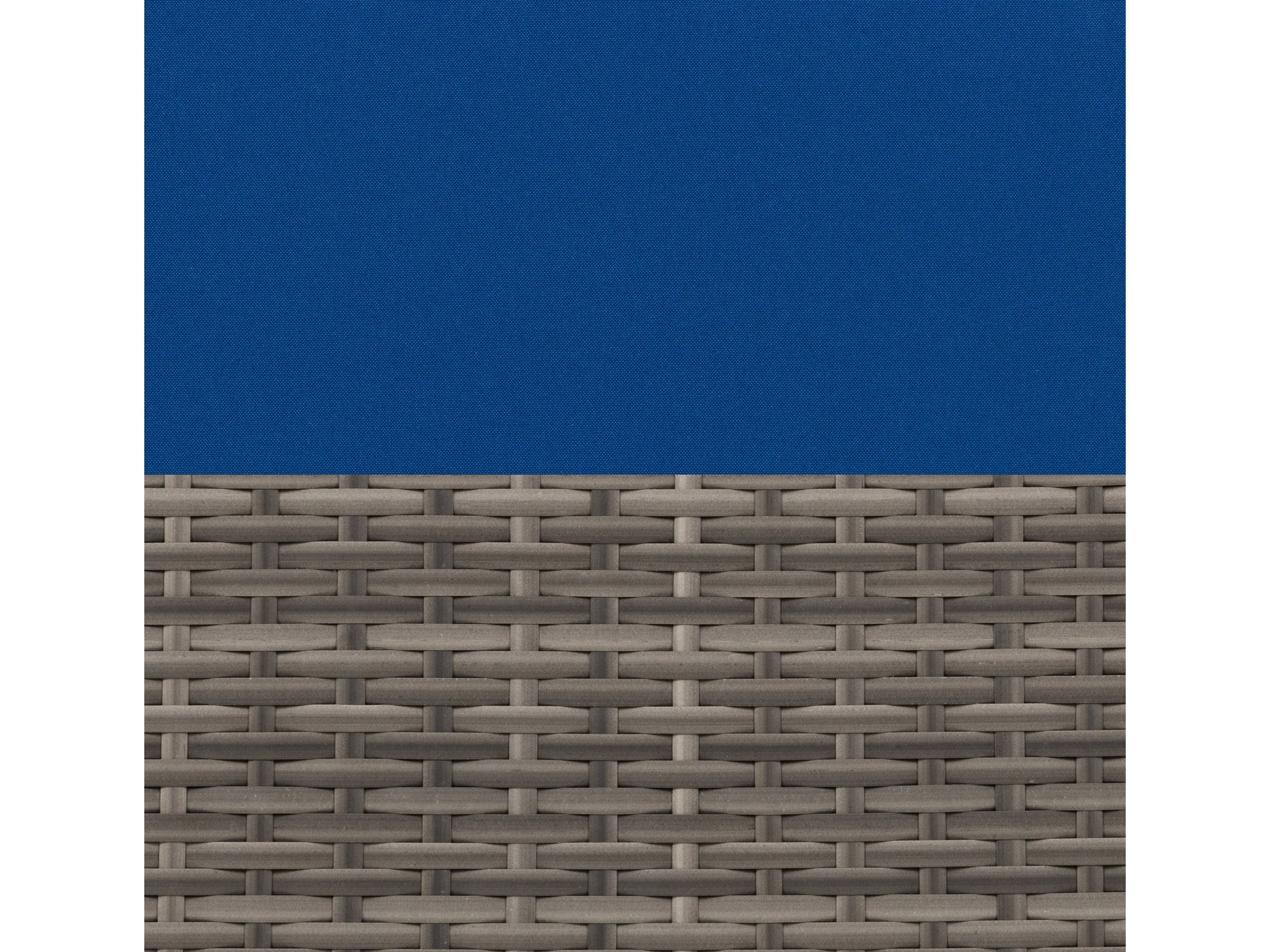 blended grey and oxford blue Wicker Outdoor Rocking Chair Parksville Collection detail image by CorLiving#color_blended-grey-and-oxford-blue