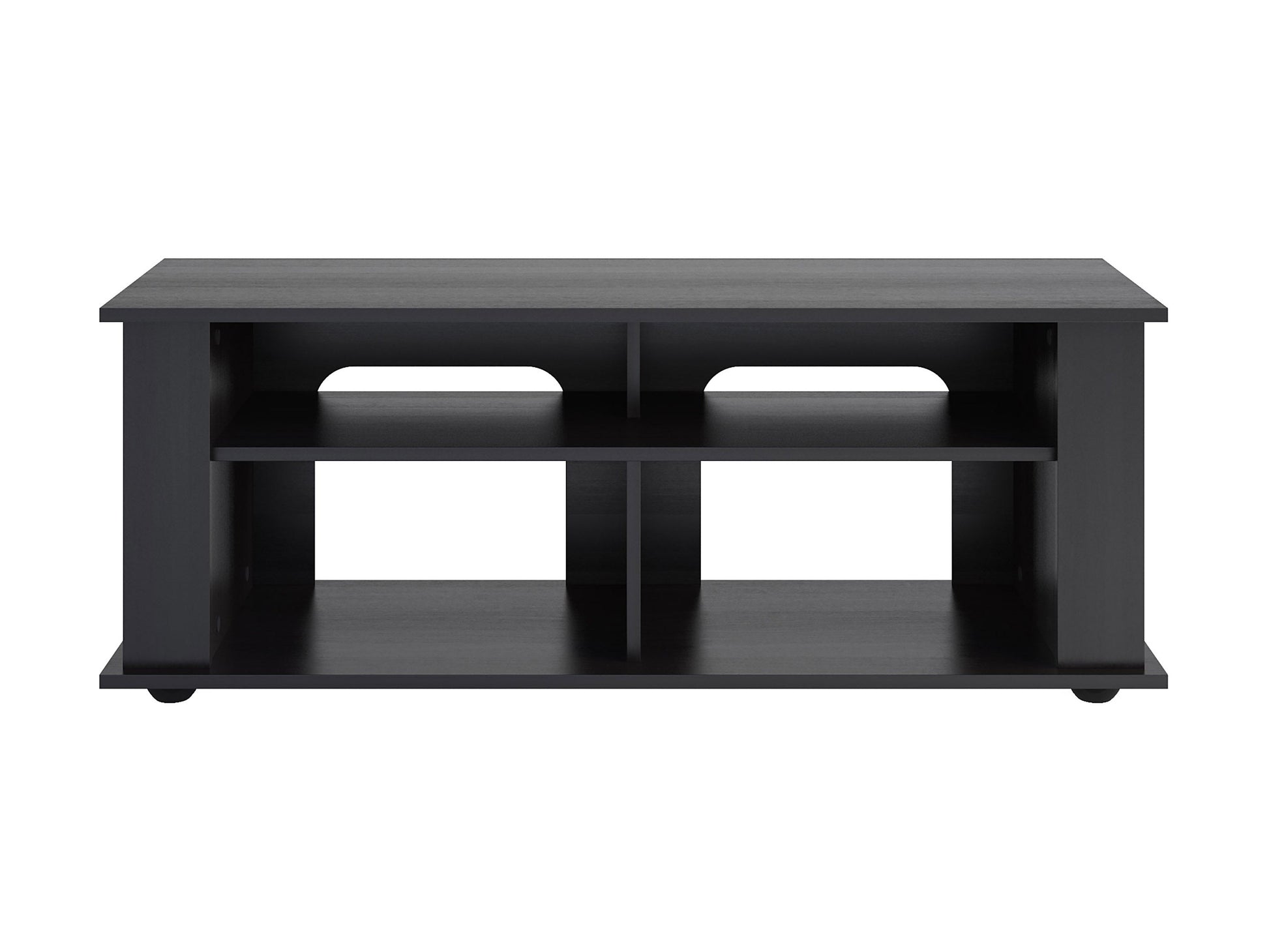 black Wood TV Stand for TVs up to 55" Bakersfield Collection product image by CorLiving#color_black